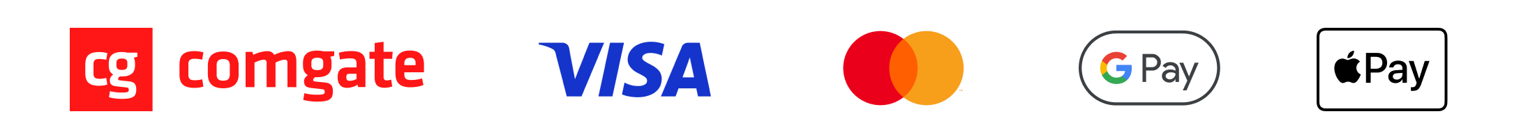 Comgate, Visa a Mastercard