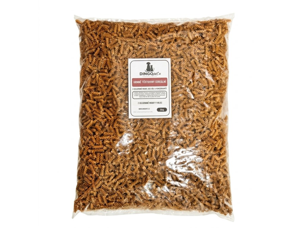 Krmné těstoviny cereální